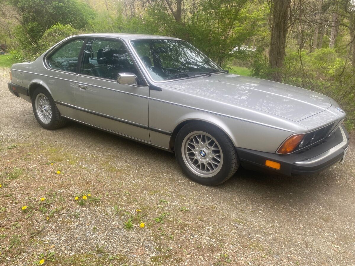 1983 BMW 633CSi Coupe Grey RWD Automatic CSI AUTOMATIC 1983 BMW 6-Series CSI AUTOMATIC
