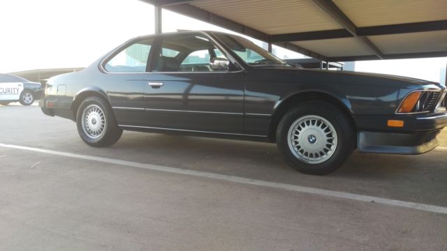 1983 BMW 633CSi MANUAL TRANSMISSION CA/TX CAR RUST FREE LOW MILES MANY NEW PARTS 1983 BMW 6-Series Base Coupe 2-Door
