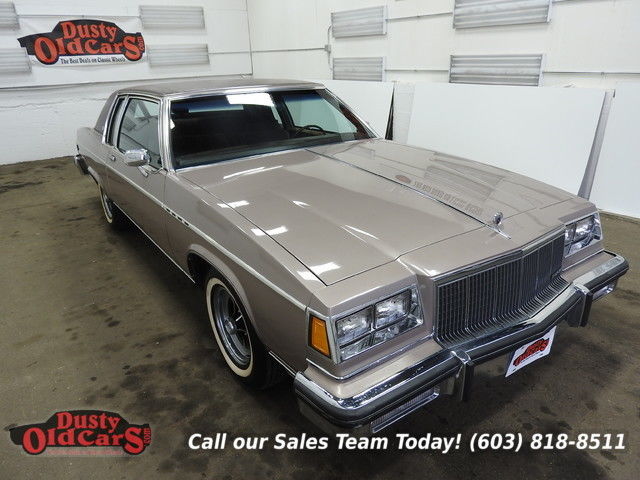 1983 Buick Park Avenue Runs Drives Body Int Like New 5k Orig