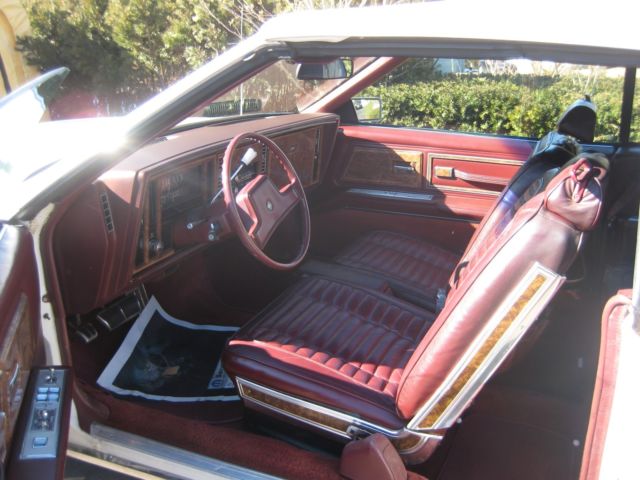 1983 BUICK RIVIERA CONV. WITH 66,708 ORIGINAL MILES, NEW TOP, ORIGINAL BODY, NIC 1983 Buick Riviera CONV