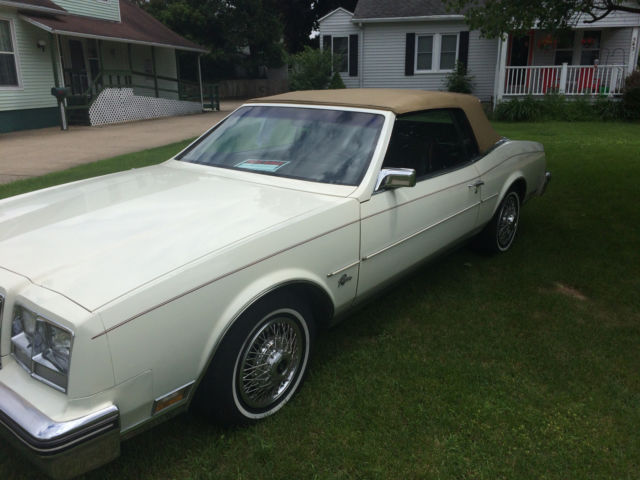 1983 Buick Riviera Convertible Ultra Rare 1983 Buick Riviera Convertible