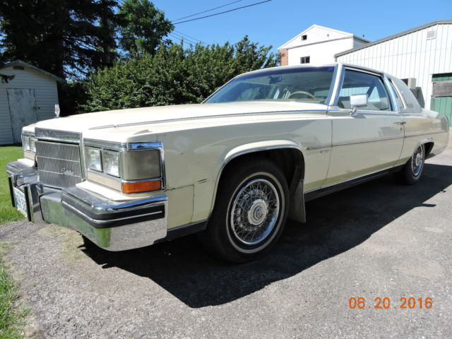 1983 Cadillac Brougham dElagance 1983 Cadillac Brougham