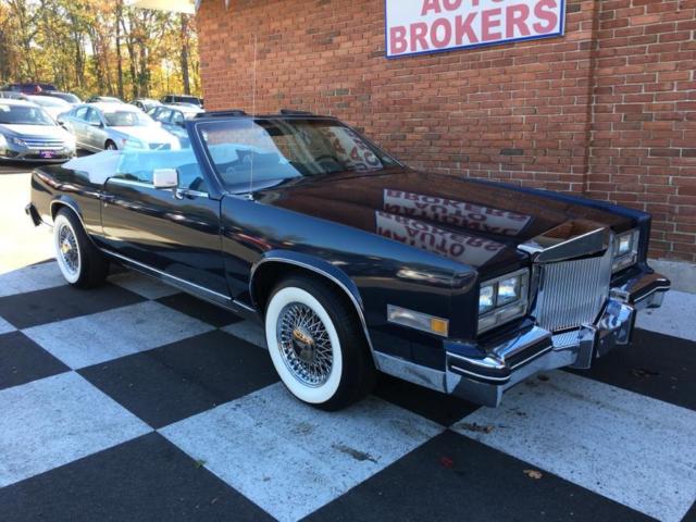 1983 Cadillac Eldorado Convertible! Real Spoke Wheels! NO RESERVE Auction!!! 1983 Cadillac Eldorado Convertible