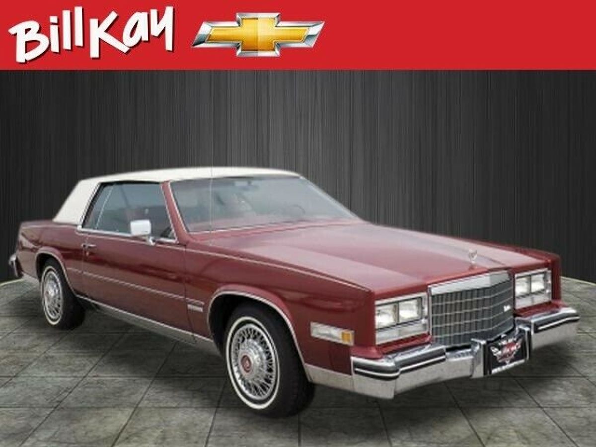 1983 Cadillac Eldorado Premium 54259 Miles Red 2dr Coupe 4.1L 8 Cylinder Automat 1983 Cadillac Eldorado Premium