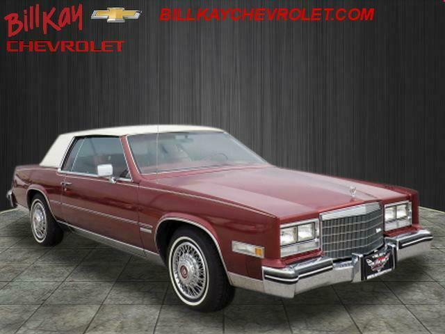 1983 Cadillac Eldorado Premium 54259 Miles Red 2dr Coupe Automatic 1983 Cadillac Eldorado Premium