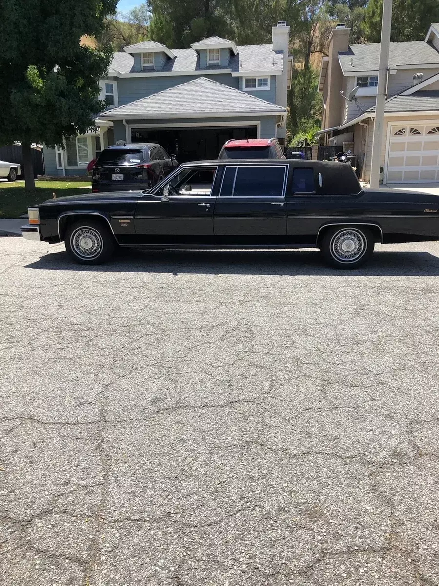 1983 Cadillac Fleetwood 75 Series Formal Limousine 1983 Cadillac Fleetwood