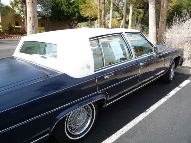 1983 Cadillac Fleetwood Brougham d'Elegance Sedan 4-Door - photo 10