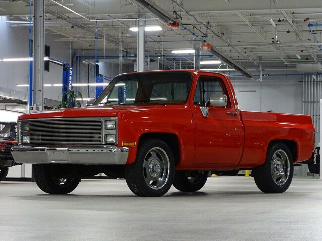1983 Chevrolet C10 15,031 Miles Red Pickup V8 Automatic 1983 Chevrolet C-10