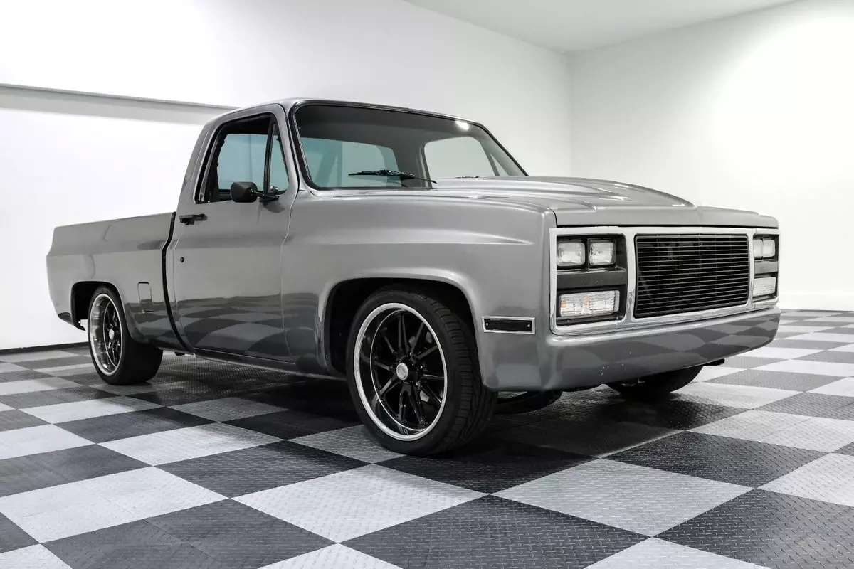 1983 Chevrolet C10 2311 Miles Gray Pickup Truck 5.3 Liter LS V8 4L60E Overdrive 1983 Chevrolet C-10