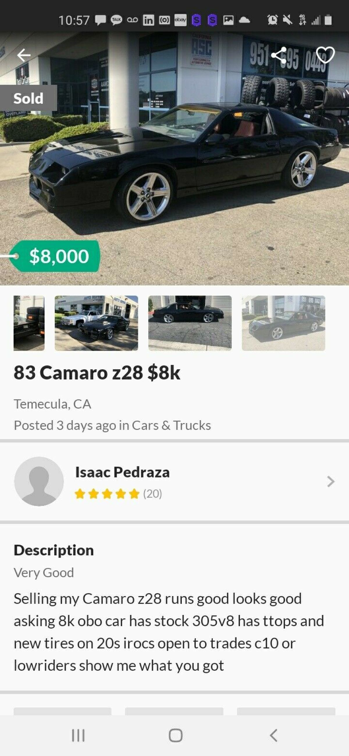1983 Chevrolet Camaro - photo 11