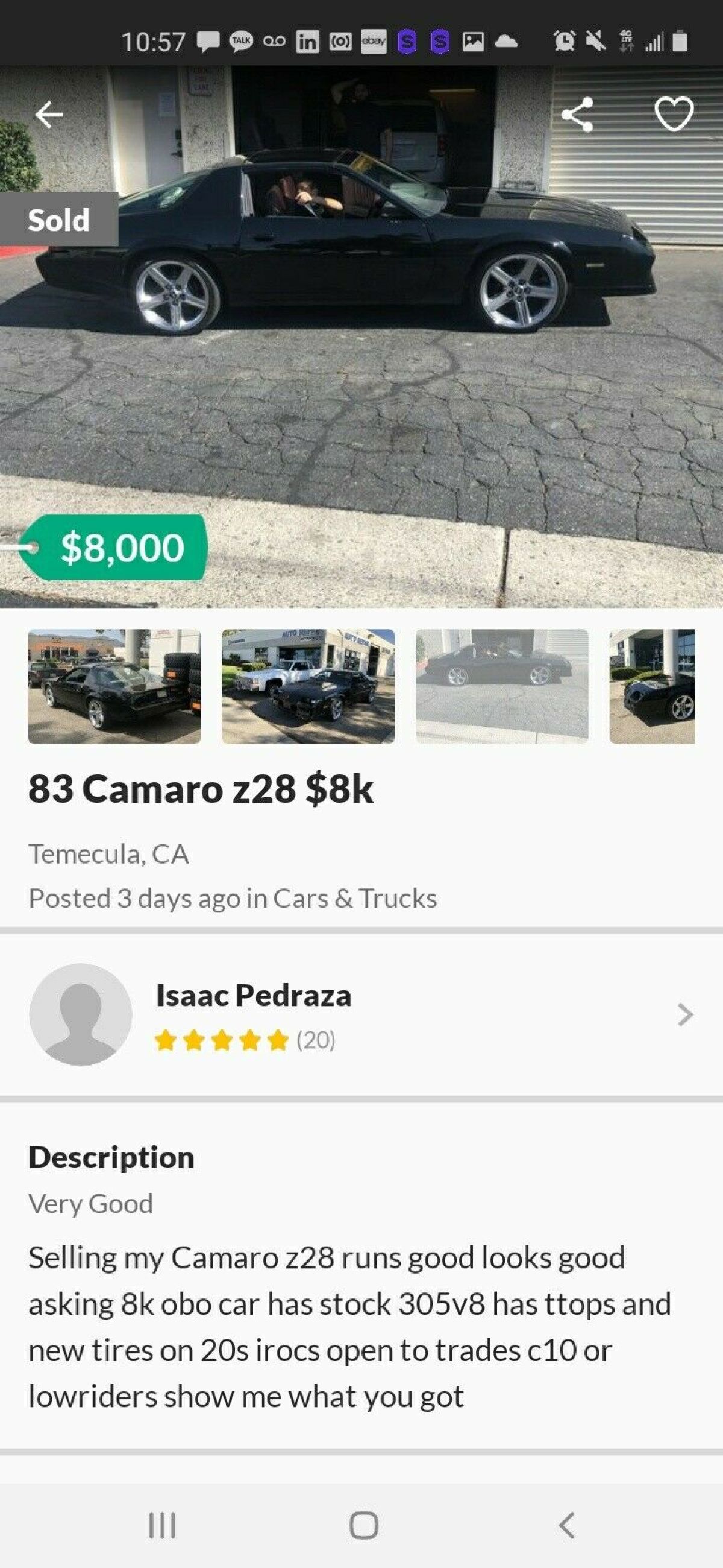 1983 Chevrolet Camaro - photo 9