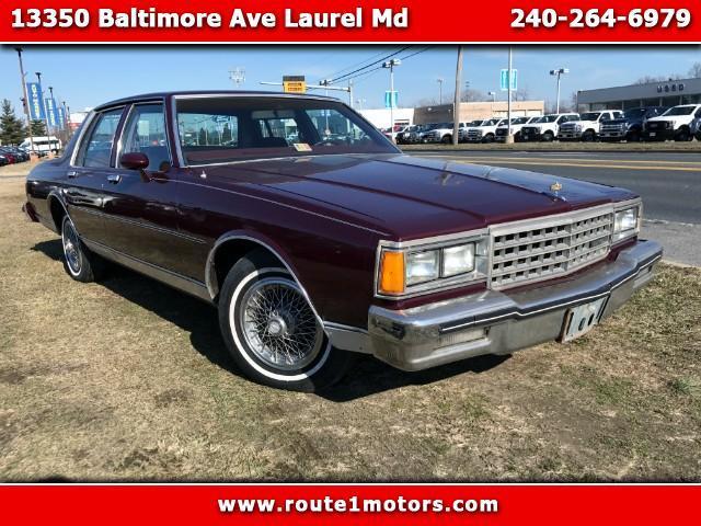 1983 Chevrolet Caprice Classic Sedan 4-Door