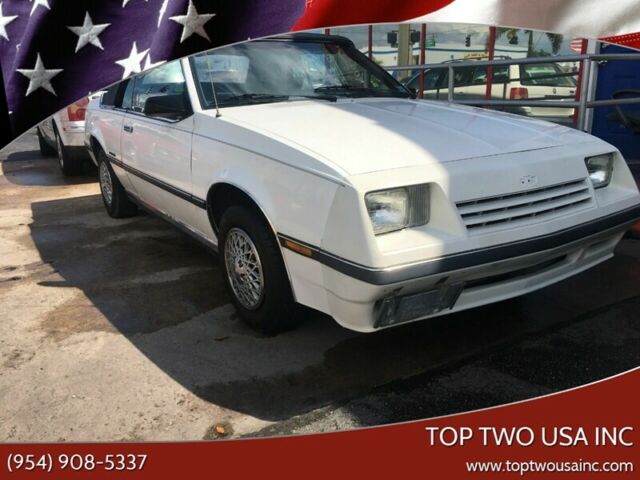 1983 Chevrolet Cavalier CS 2dr Convertible Automatic 3-Speed FWD I4 2.0L 1983 Chevrolet Cavalier CS 2dr Convertible