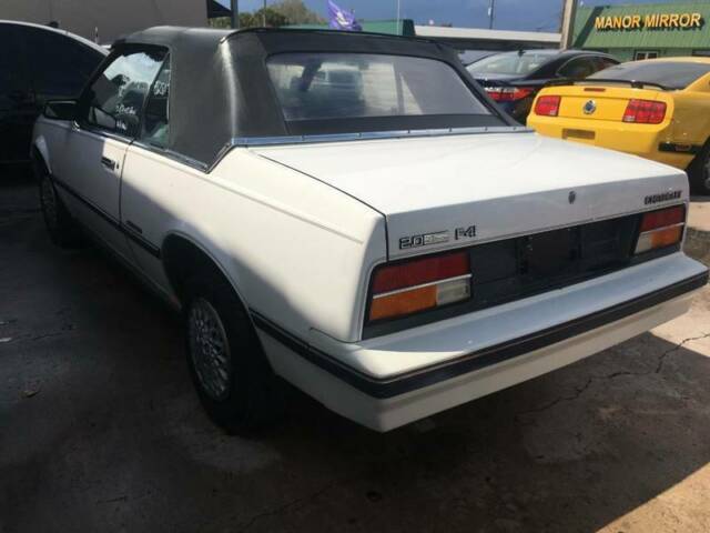 1983 Chevrolet Cavalier CS 2dr Convertible - photo 7