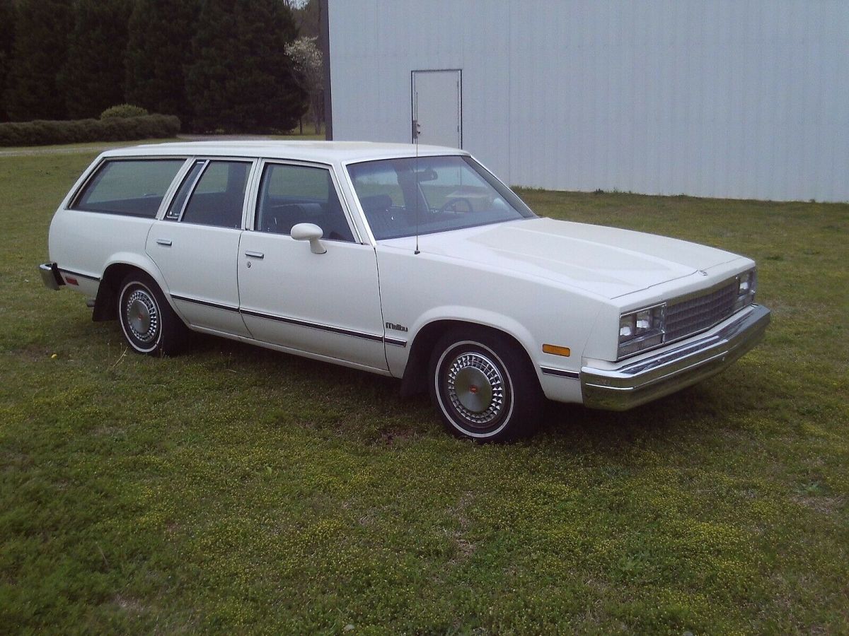 1983 Chevrolet Chevy Chevelle Malibu Station Wagon Original Survivor 47,000 Mile 1983 Chevrolet Malibu