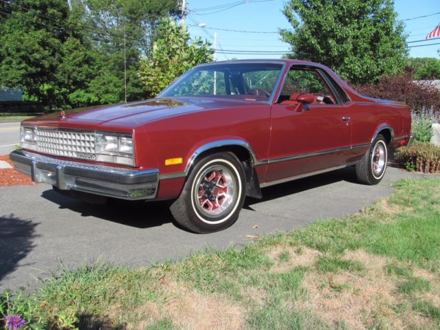 1983 Chevrolet El Camino Conquista, LAST CALL 'til spring,ALL stock, V8 auto A/C 1983 Chevrolet El Camino Conquista