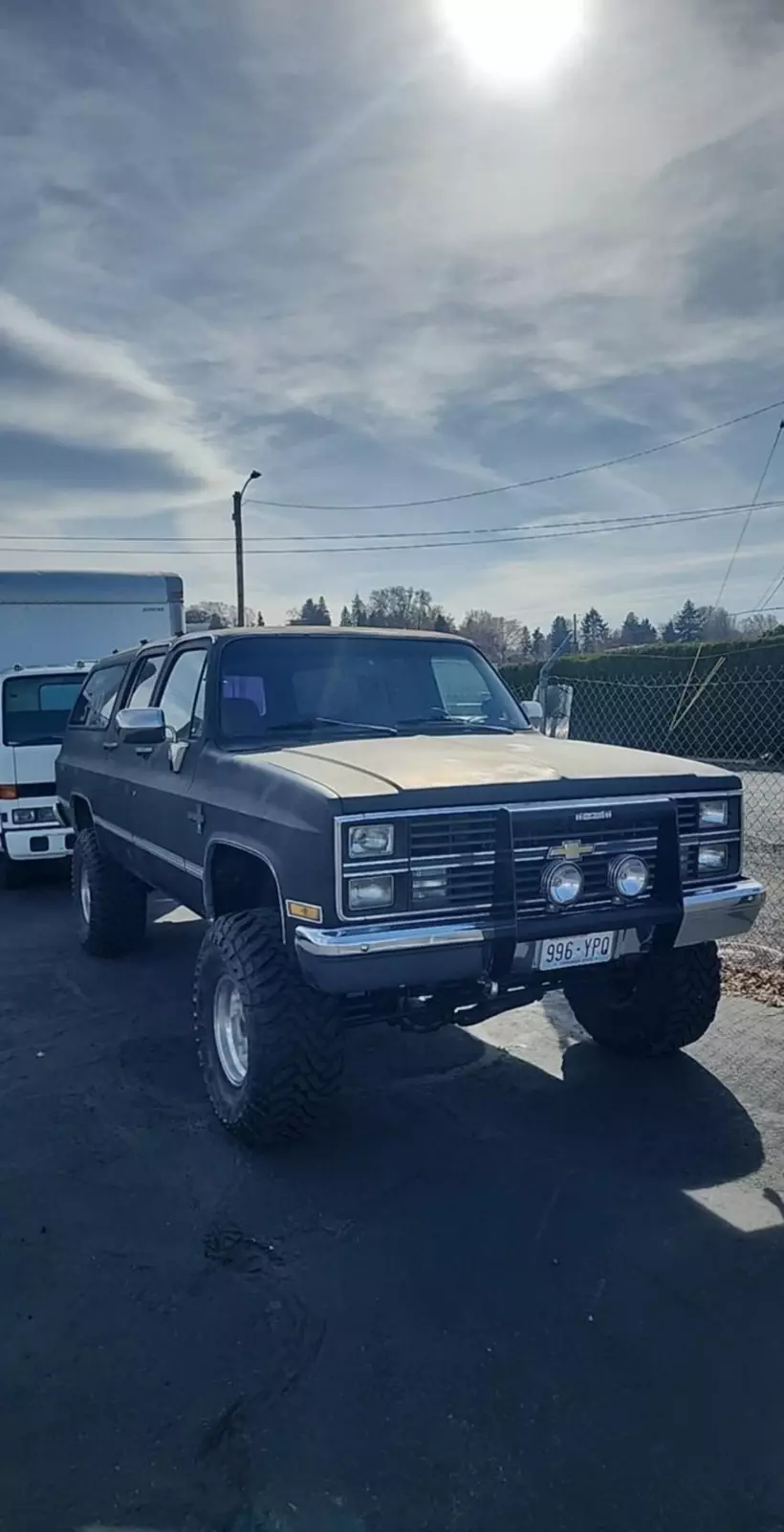 1983 Chevrolet K10 Suburban SUV Red K10 1983 Chevrolet C/K Pickup 1500 K10