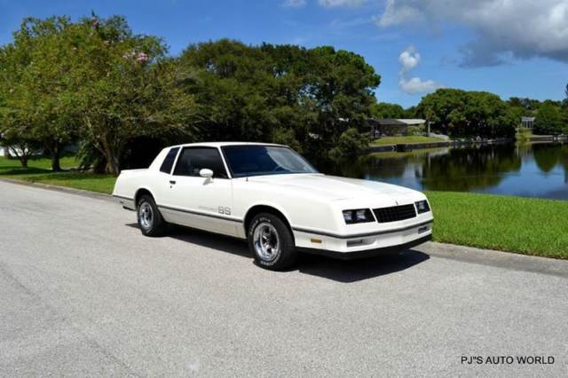 1983 Chevrolet Monte Carlo SS 2dr Coupe 18,887 Miles WHITE Coupe 5.0L V8 Automat 1983 Chevrolet Monte Carlo SS 2dr Coupe