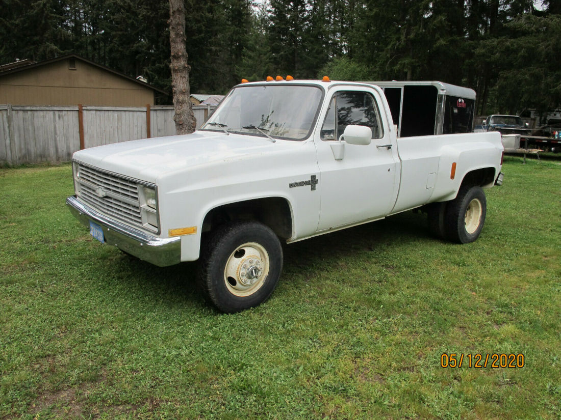 1983 chevy 1 ton duall 4x4 1 owner rust free california truck 1983 Chevrolet C/K Pickup 3500