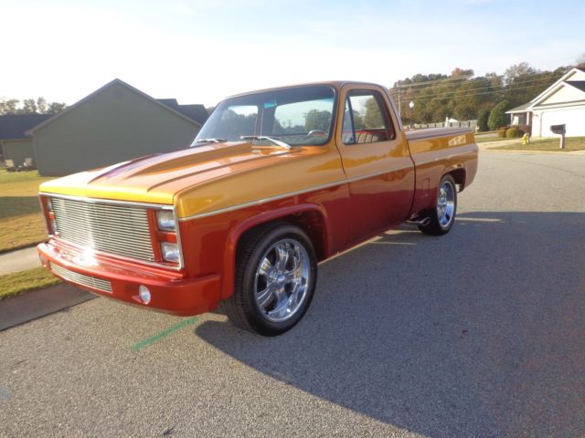 1983 CHEVY C10 PICK UP TRUCK ! CUSTOM HIGH END RESTO 695 HP 572 MERLIN 1983 Chevrolet C-10