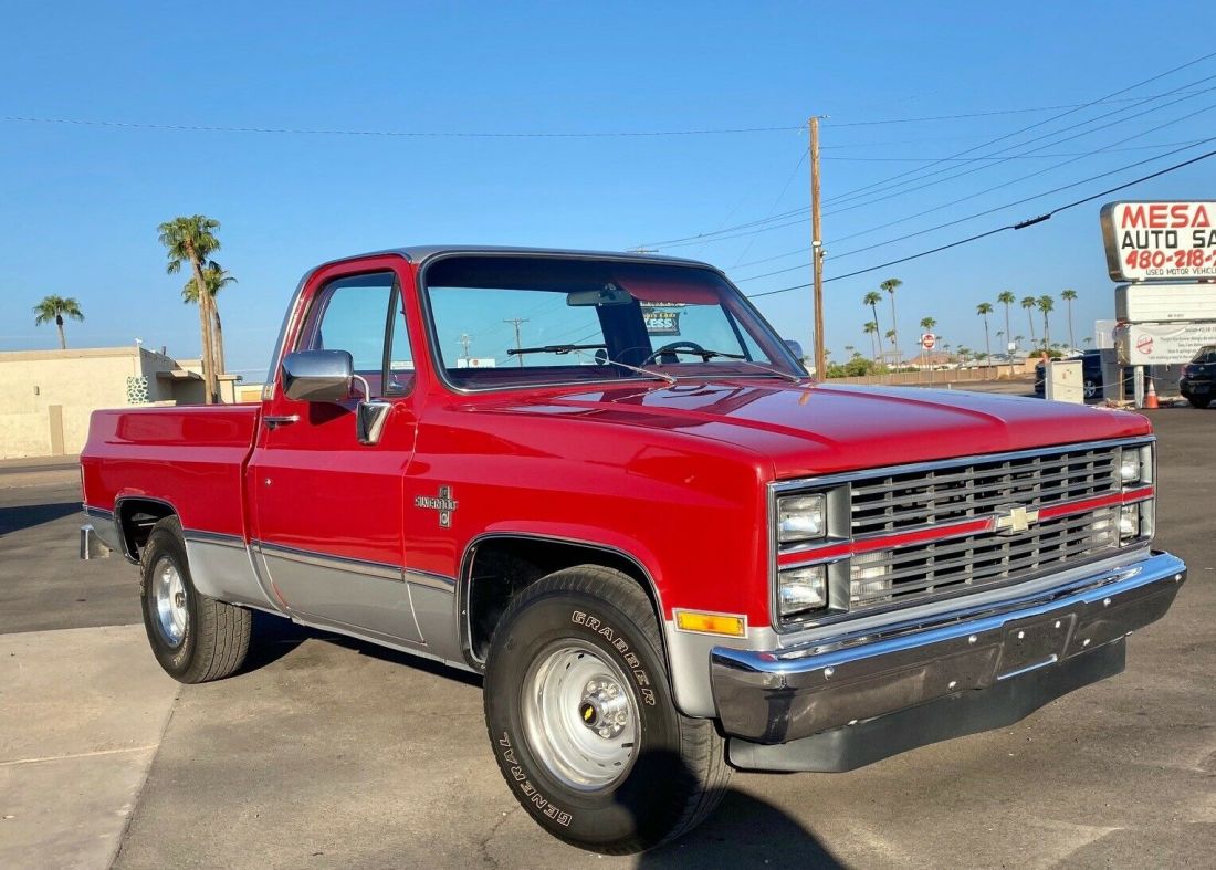 1983 Chevy C10 Silverado Short Bed 305 V8 Square Body 1983 Chevrolet C-10
