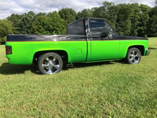 1983 chevy c10 squarebody silverado 1500, 6.0 LS swap, house of kolors candy 1983 Chevrolet C-10