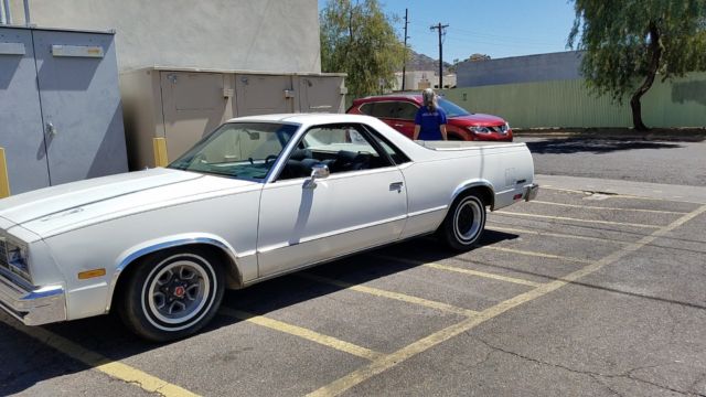 1983 Chevy El Camino 350 V8 crate engine edlebrock & quadrajet carb runs great 1983 Chevrolet El Camino