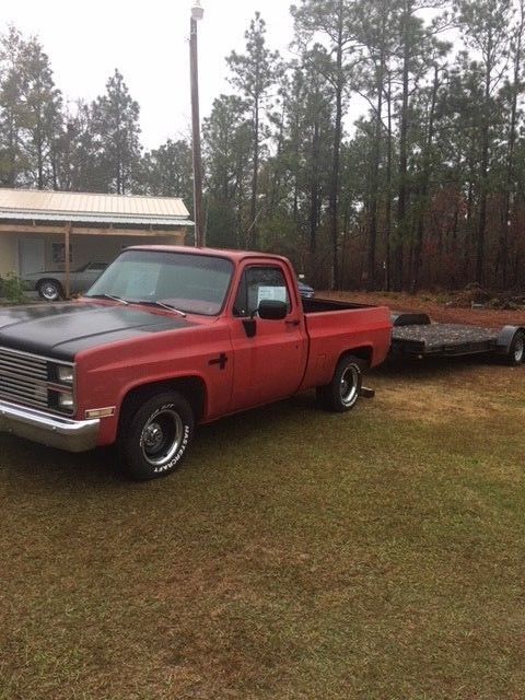 1983 Chevy Square body C10 southern truck NO RUST SILVERADO SHORT BED 8" RALLYS 1983 Chevrolet C-10 SILVERADO