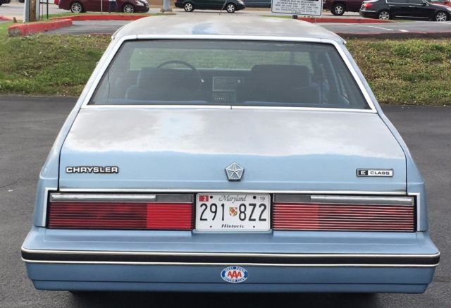 1983 Chrysler E Class - photo 6