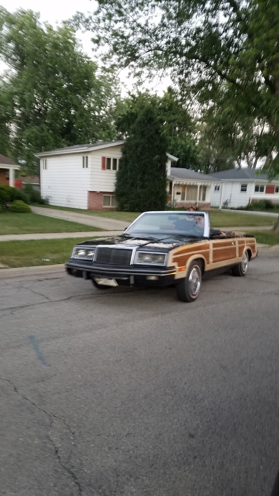 1983 Chrysler LeBaron Wood Trim over Black Paint - photo 10