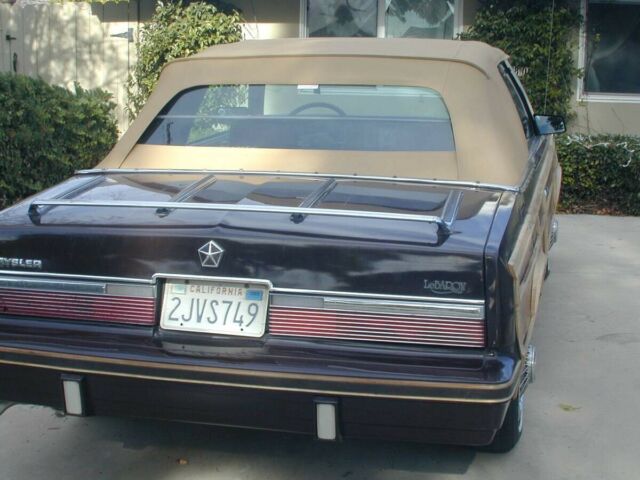 1983 Chrysler LeBaron Woody - photo 13