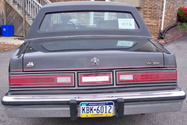 1983 Chrysler New Yorker FIFTH AVENUE - photo 4