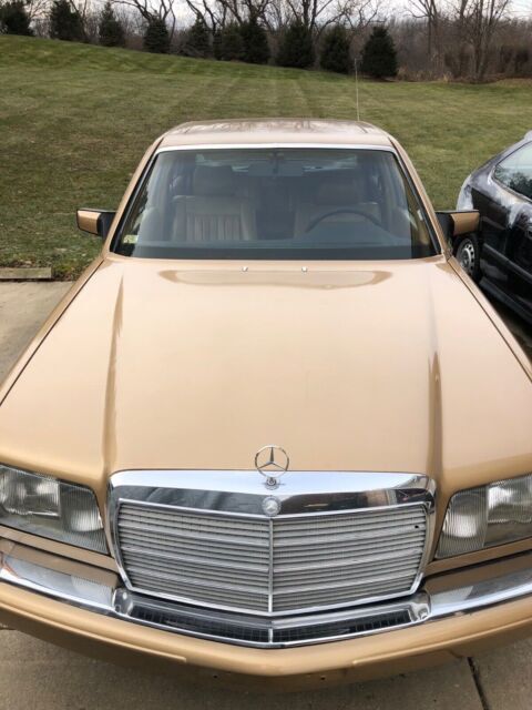 1983 classic mercedes benz 380SEL 110K miles gold with brown interior 1983 Mercedes-Benz Classic