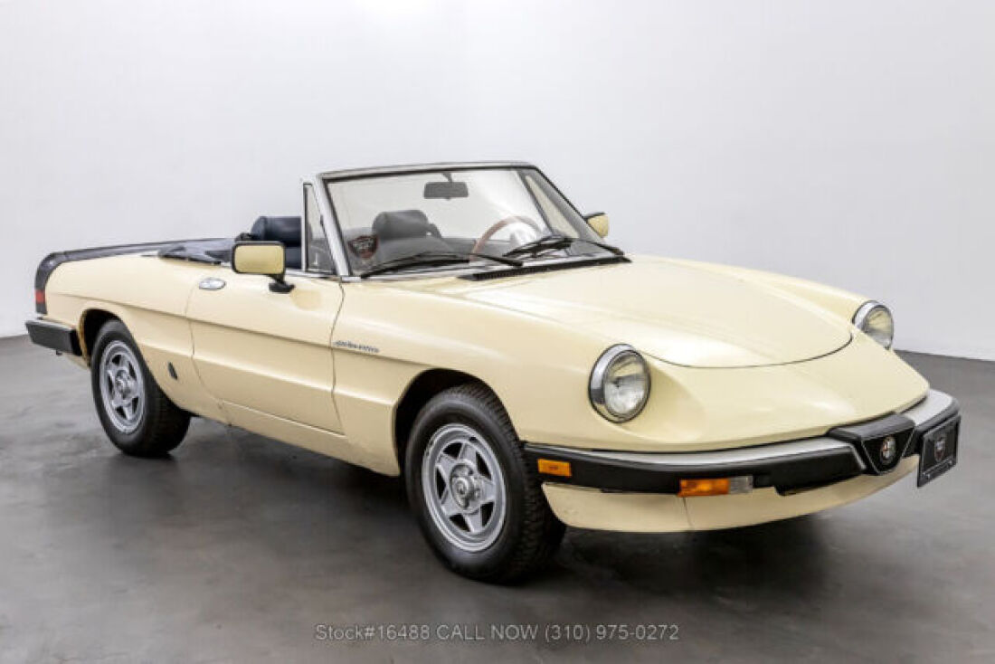 1983 Alfa Romeo Spider Convertible - photo 4