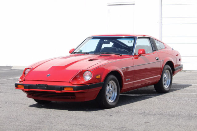 1983 Datsun 280ZX 280 Z ZX Red Original with Only 16,173 Miles Collector grade 1983 Datsun Z-Series Base Coupe 2-Door