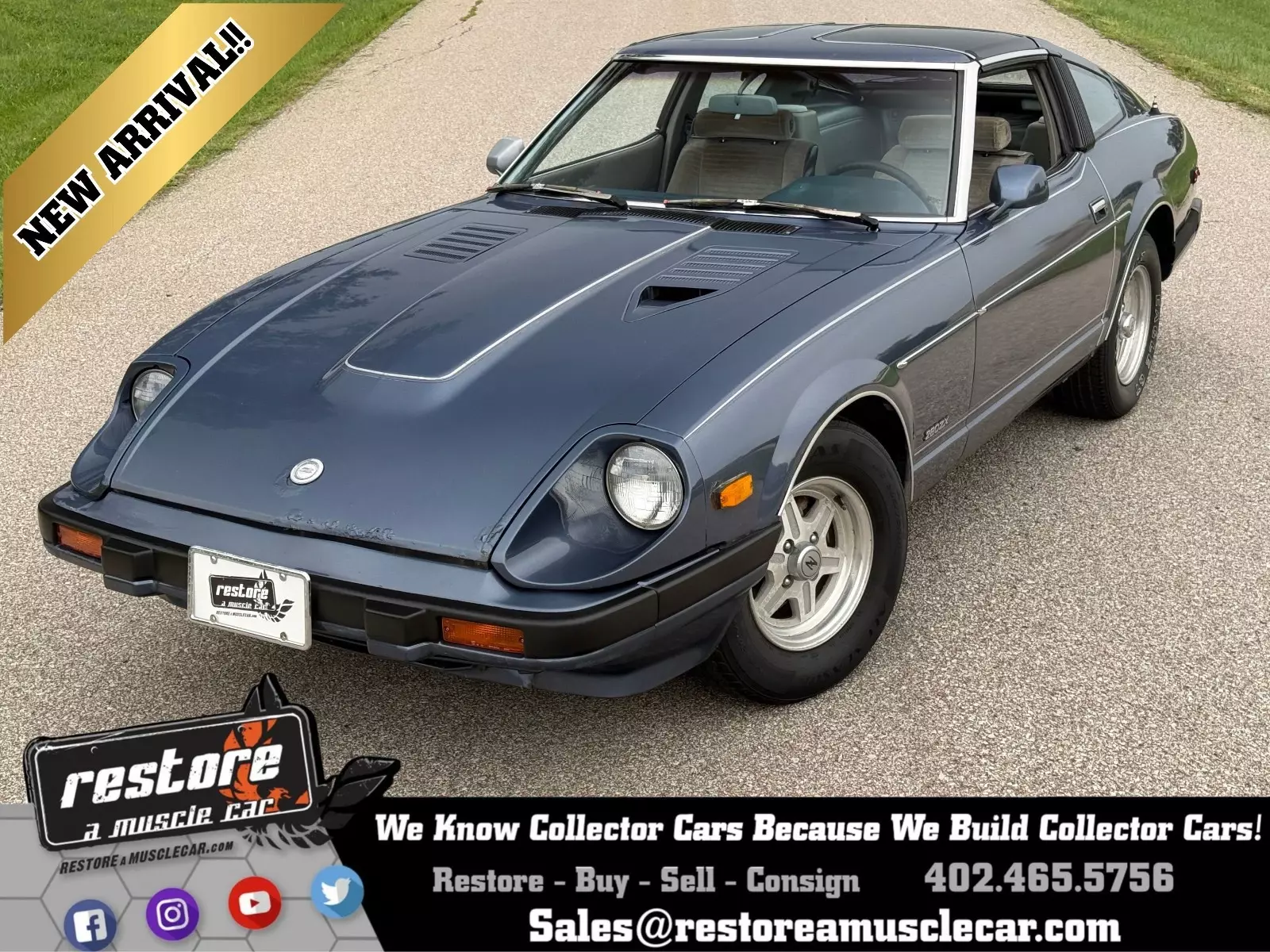 1983 Nissan 280ZX , 2.8L IL6, 5 Speed, AC, T-Tops, Gray, 69k Miles