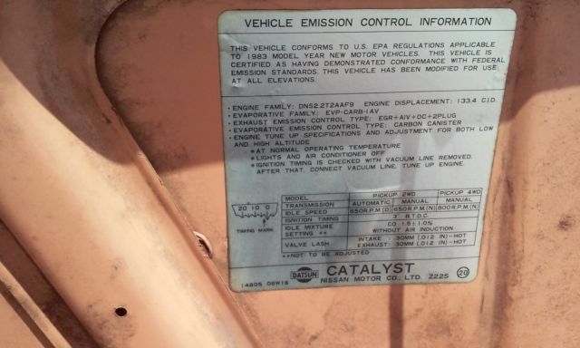 1983 Datsun Other - photo 7