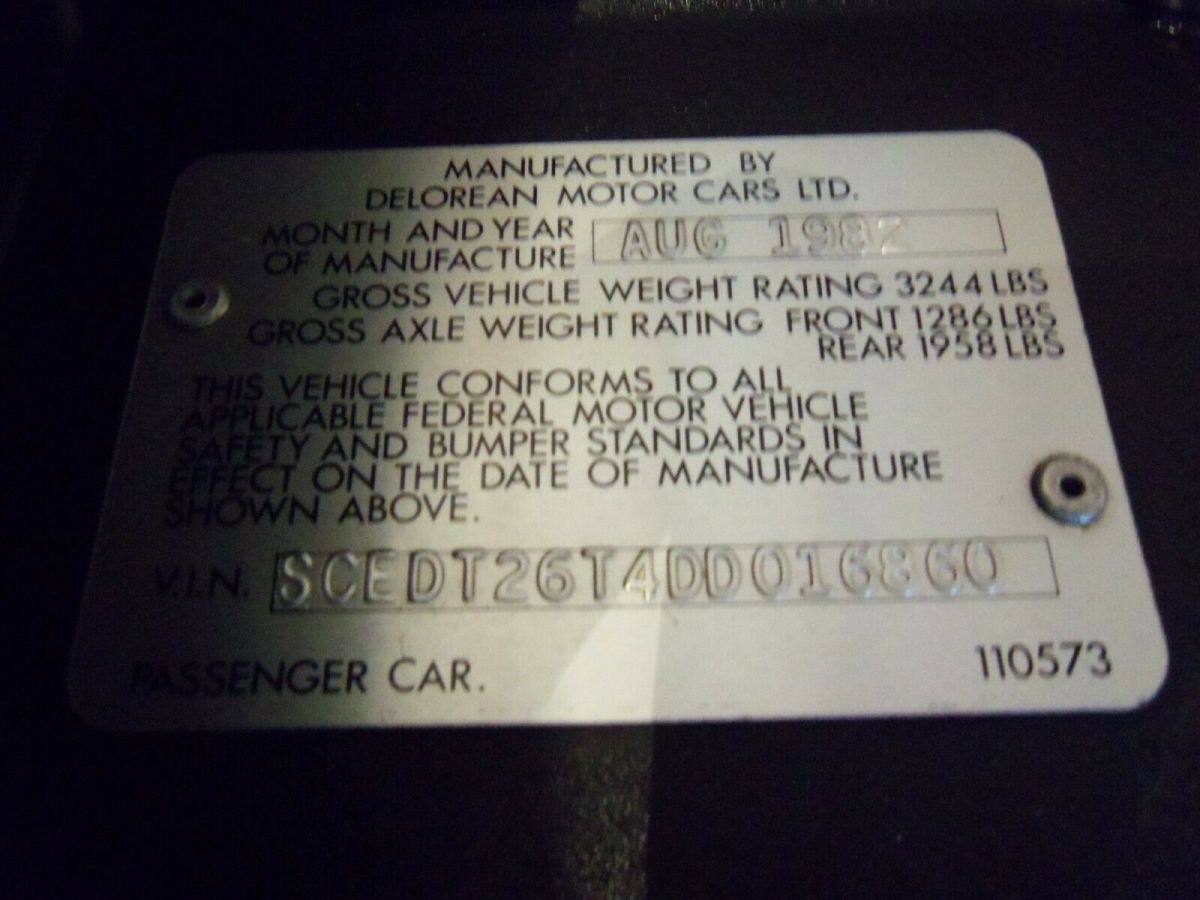 1983 DeLorean - photo 11
