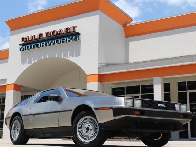 1983 DeLorean DMC-12 5 Spd Manual Black leather 26k miles 1983 DeLorean