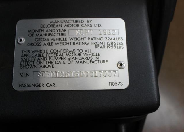 1983 DeLorean DMC12 -- - photo 12