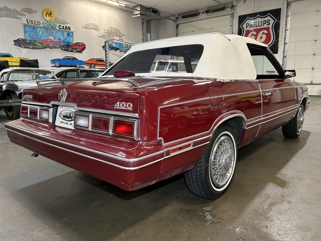 1983 DODGE 400 Convertible - photo 5