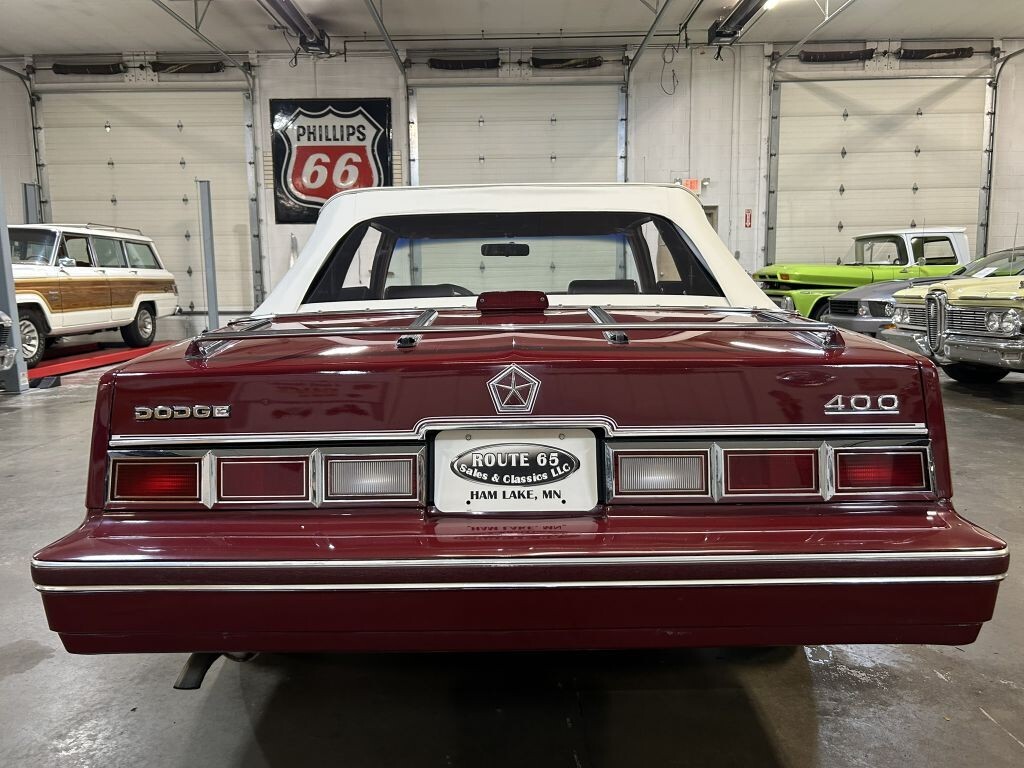 1983 DODGE 400 Convertible - photo 6