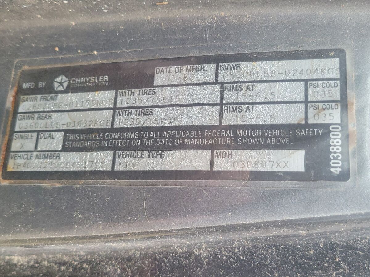 1983 Dodge Ramcharger - photo 13