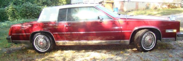 1983 El Dorado Cadillac.touring luxury coupe. 1983 Cadillac Eldorado