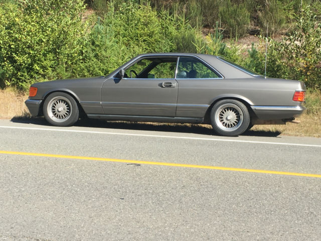 1983 European spec. Mercedes Benz 500 SEC coupe NO RESERVE! 1983 Mercedes-Benz 500-Series SEC