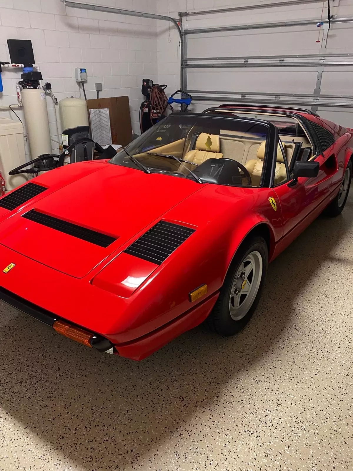 1983 Ferrari 308 Convertible Red GTS QUATTRO 1983 Ferrari 308 GTS QUATTRO