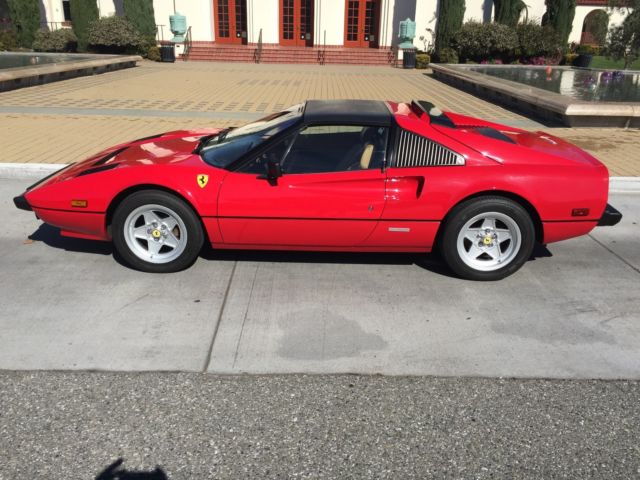 1983 FERRARI 308 GTS i -------- RED-TAN---IMMACULATE--BOOKS--RECORDS 1983 Ferrari 308