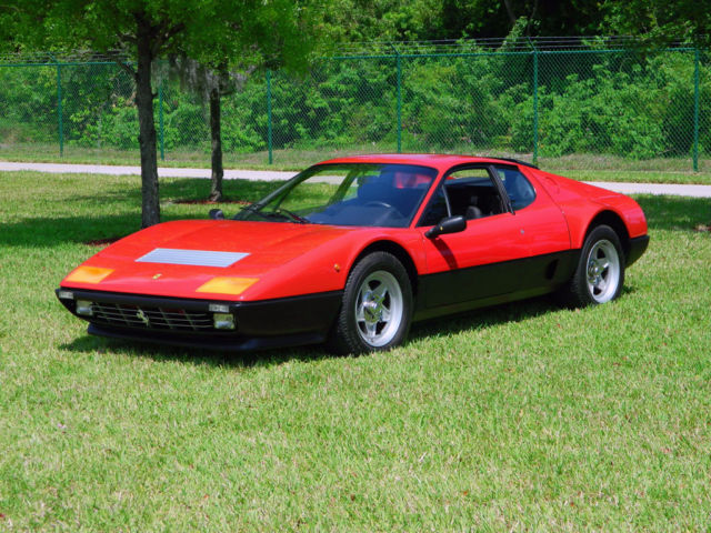 1983 FERRARI 512 BBi BOXER CALIFORNIA BAR STICKER ALL SERVICE HISTORY ZEGNA WOOL 1983 Ferrari 512 BBi 512 BBi BOXER BERLINETTA ZEGNA WOOL INSERTS
