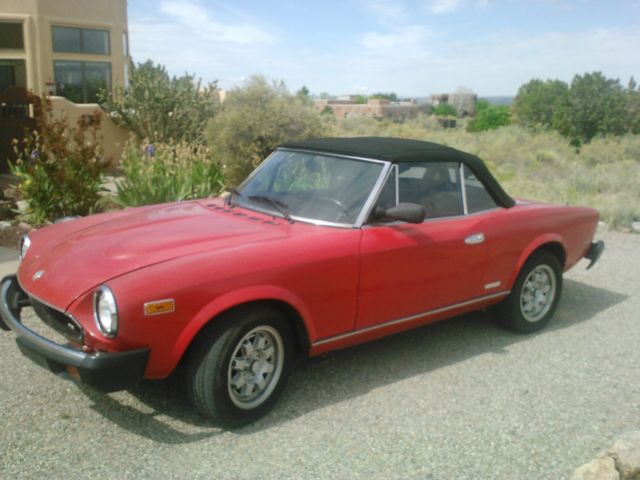 1983 Fiat Spider 2000 124 Spider - photo 3
