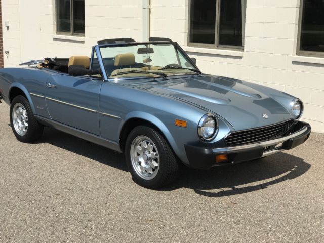 1983 Fiat 124 Spider Leather - photo 11